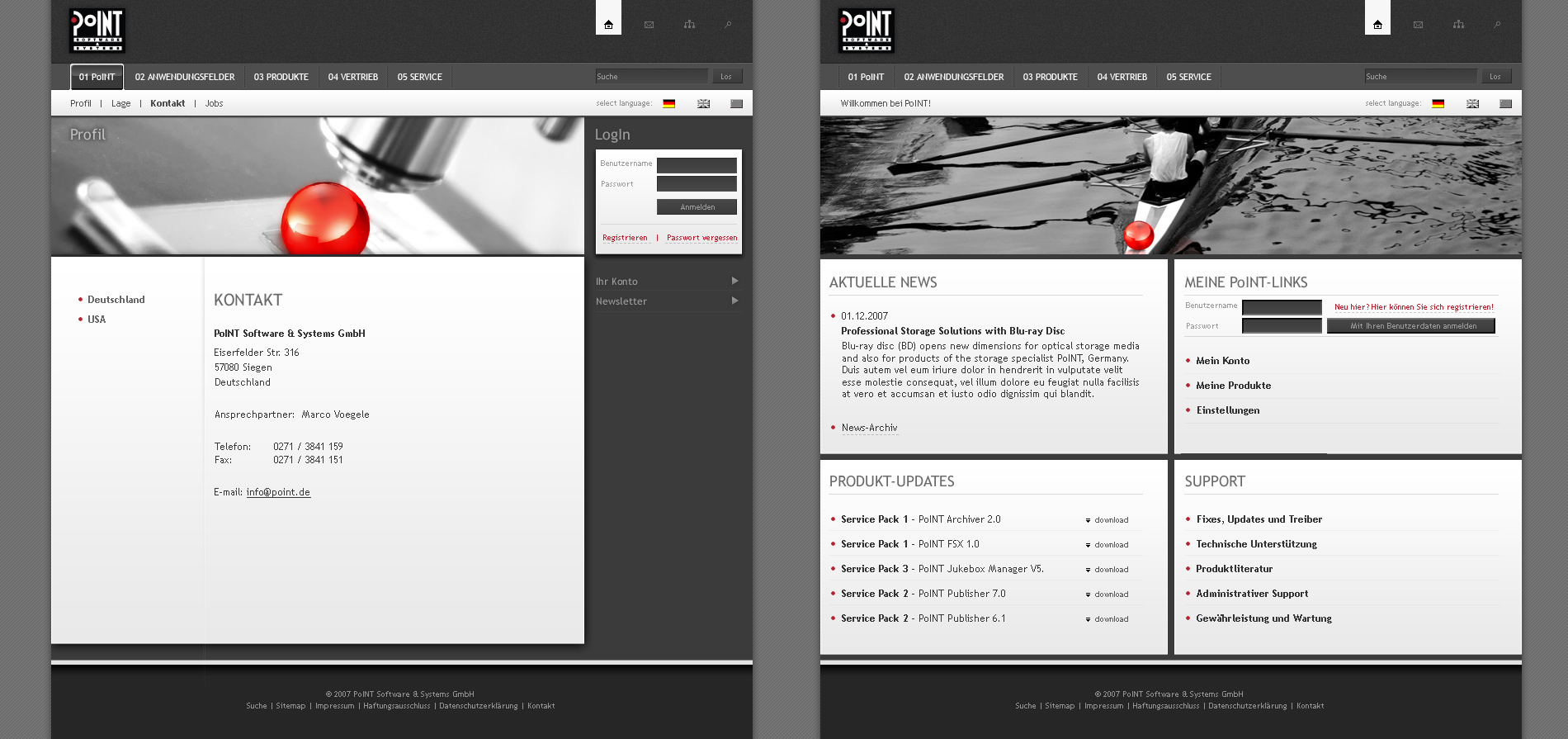 Point Software - Website Relaunch