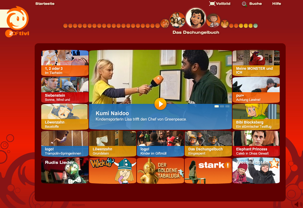 ZDF - tivi Mediathek
